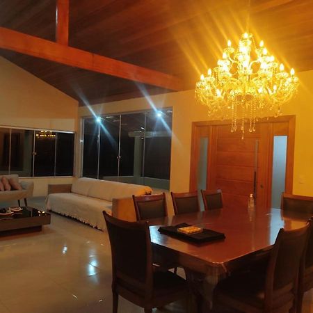Casa De Campo Banheira, Lareira E Cachoeira Công viên tiểu bang Pedra Azul Ngoại thất bức ảnh