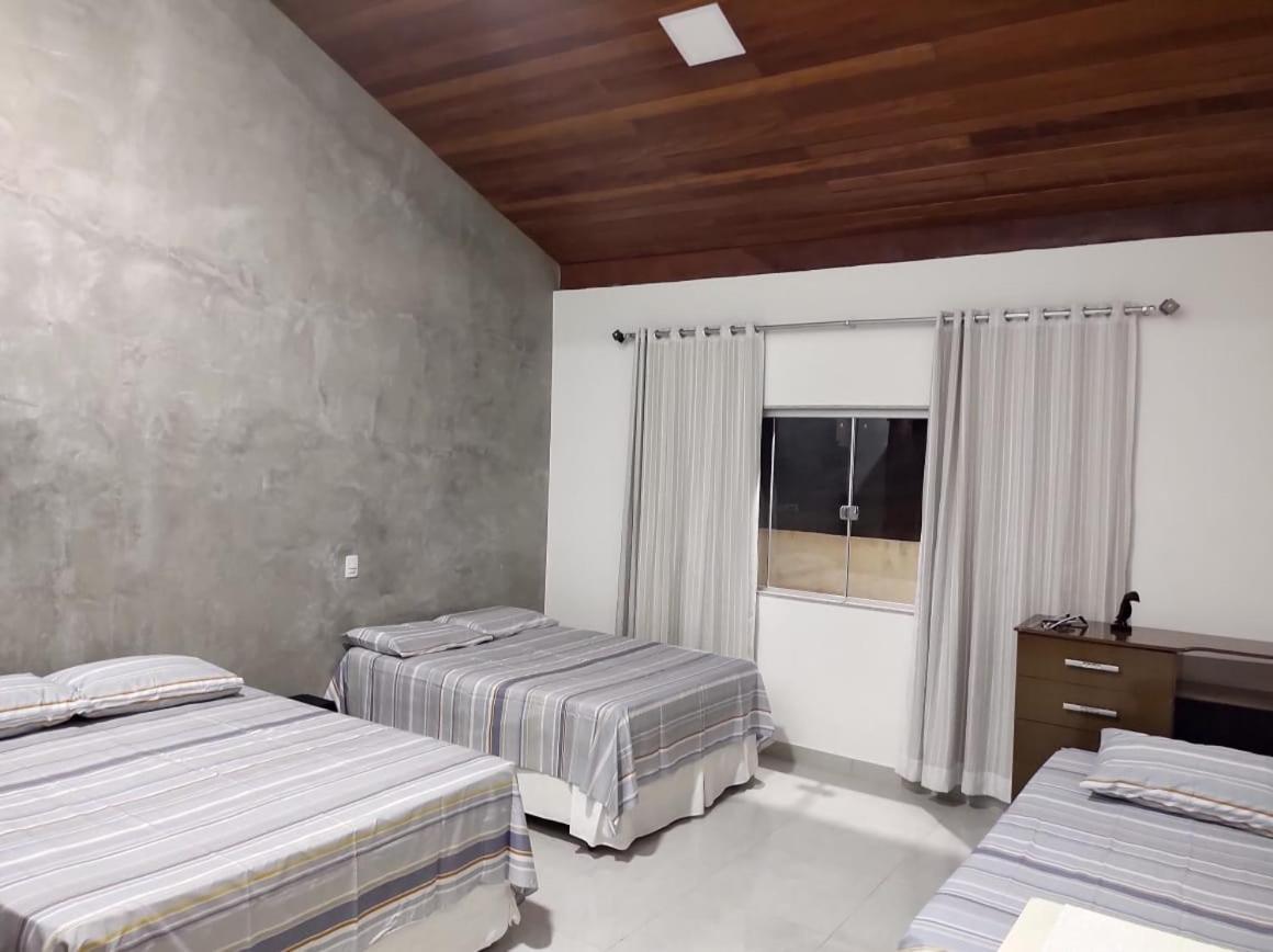 Casa De Campo Banheira, Lareira E Cachoeira Công viên tiểu bang Pedra Azul Ngoại thất bức ảnh