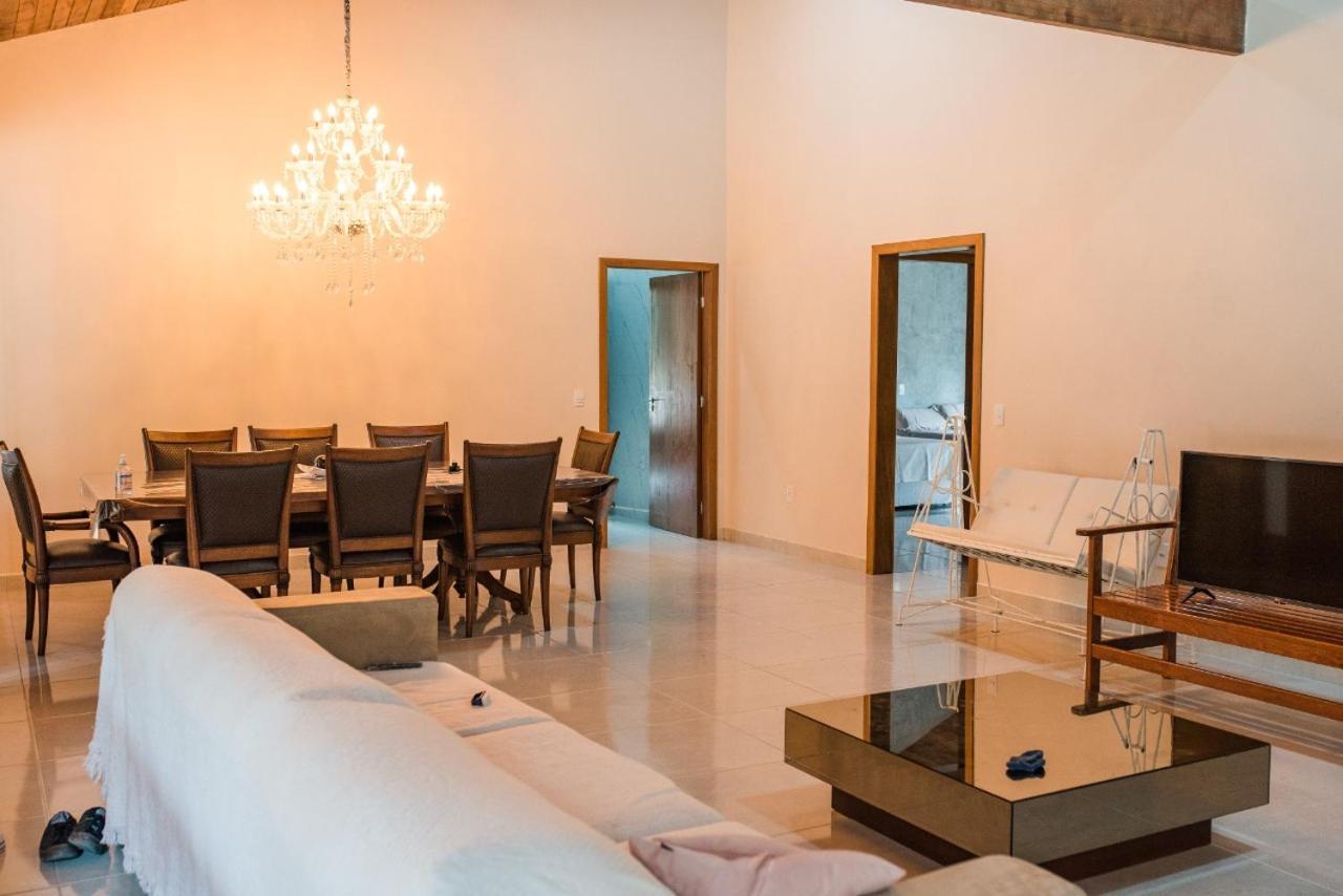 Casa De Campo Banheira, Lareira E Cachoeira Công viên tiểu bang Pedra Azul Ngoại thất bức ảnh